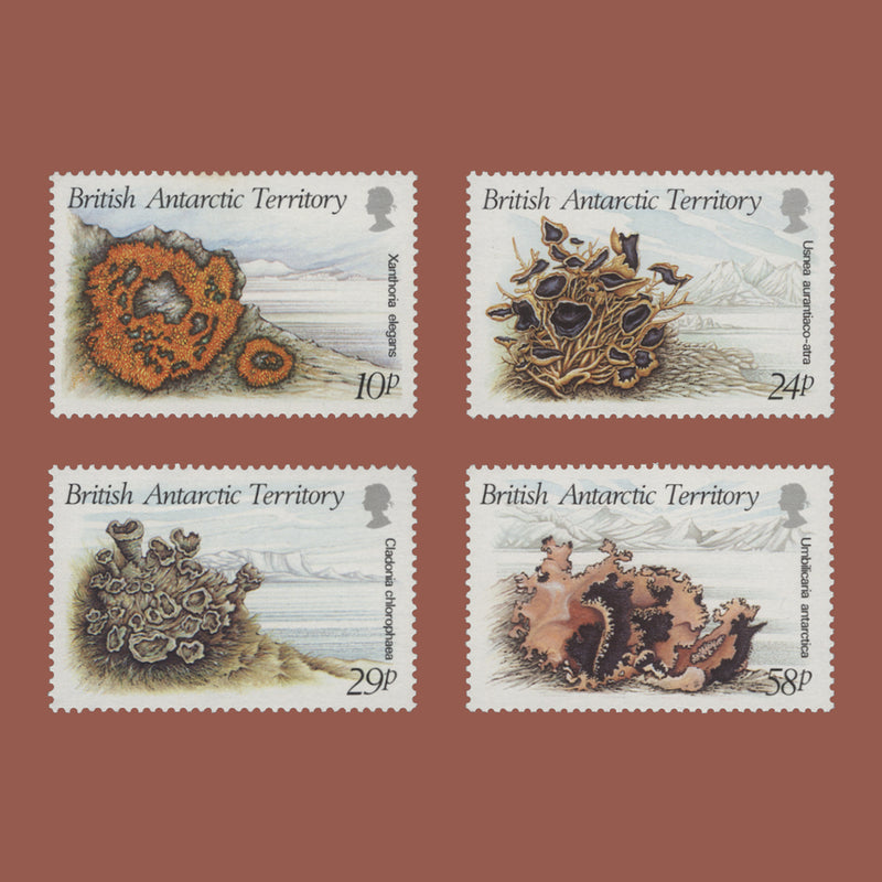 BAT 1989 (MNH) Lichens set