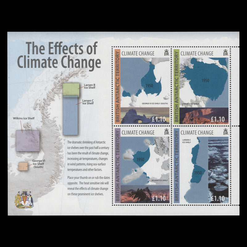 BAT 2009 (MNH) Climate Change sheetlet