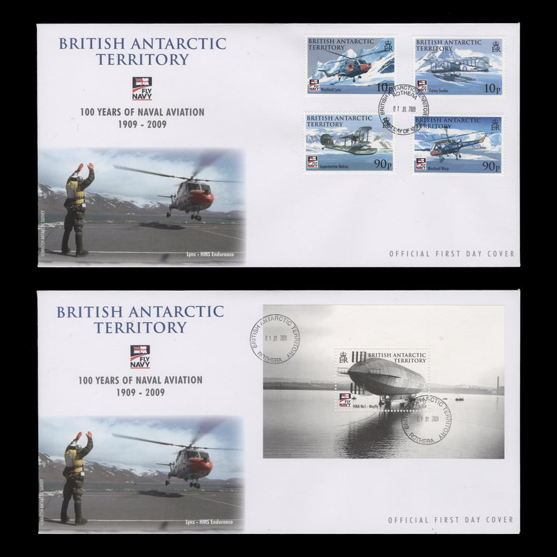 BAT 2009 Naval Aviation Centenary first day covers