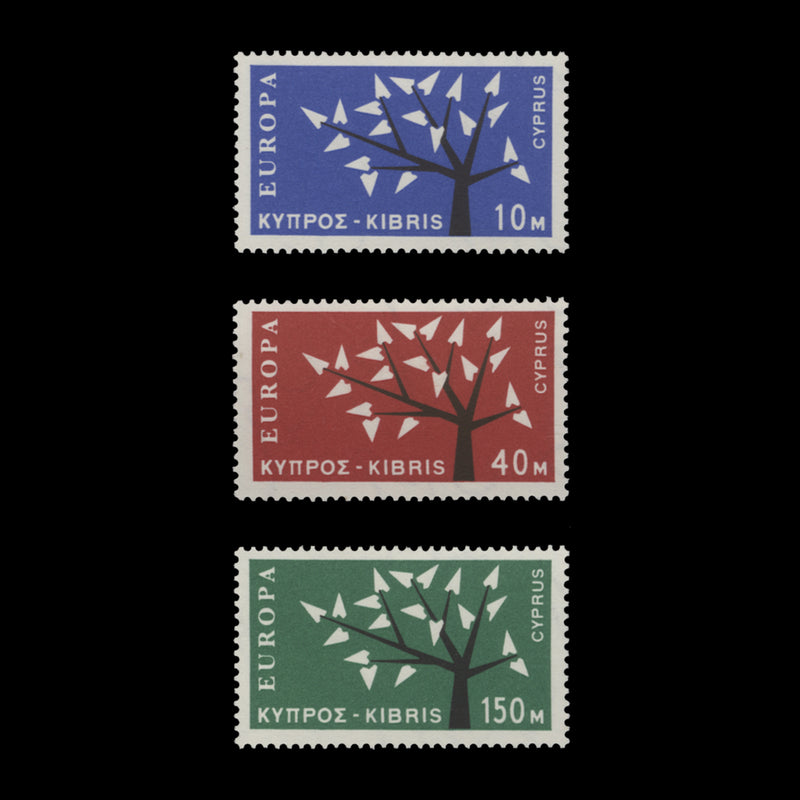 Cyprus 1963 (MLH) Europa set