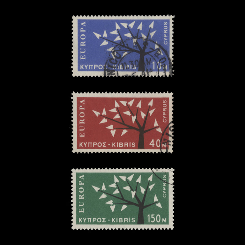 Cyprus 1963 (Used) Europa set