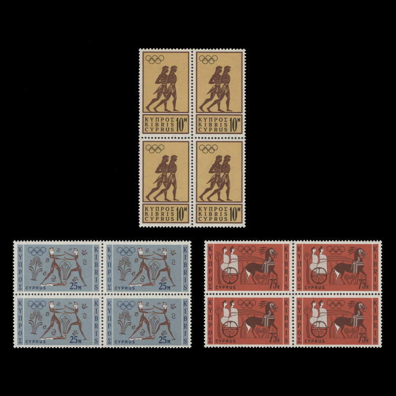 Cyprus 1964 (MLH) Olympic Games, Tokyo blocks