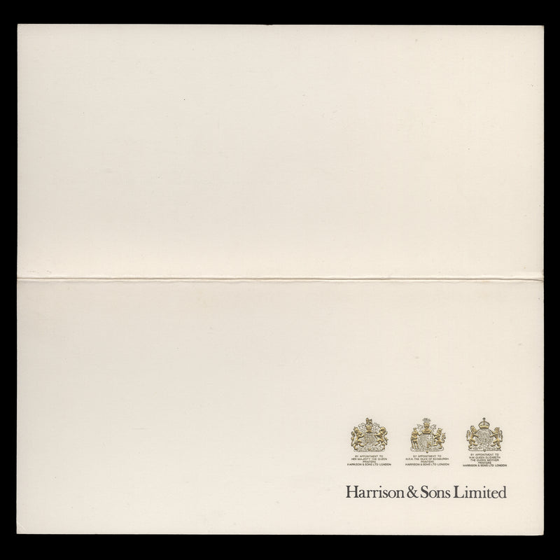 Great Britain 1972 Royal Silver Wedding presentation folder