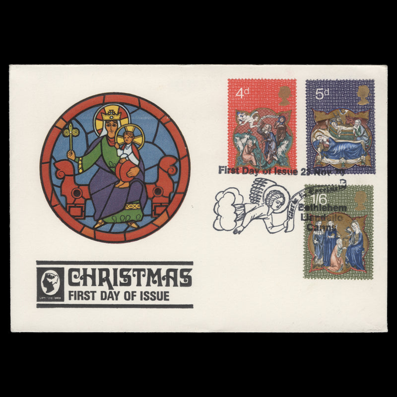 Great Britain 1970 Christmas first day cover, BETHLEHEM