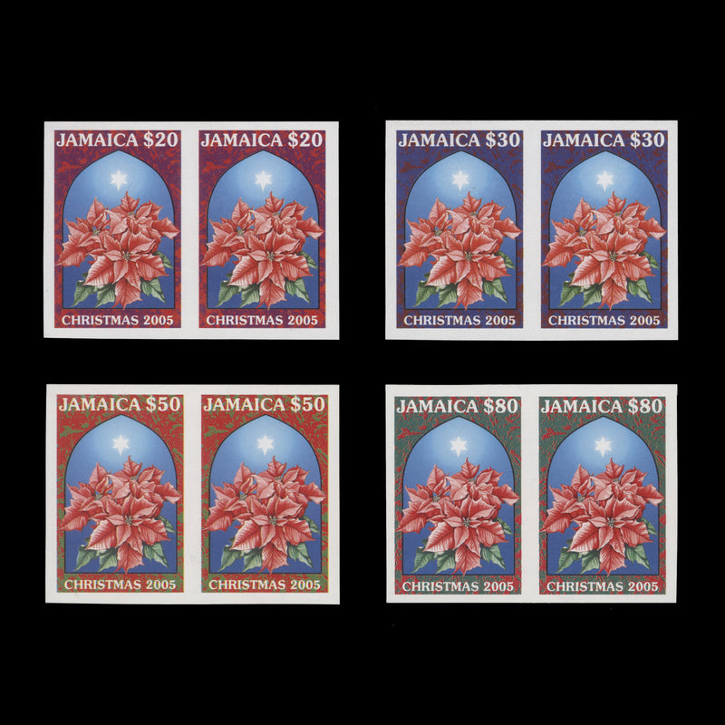 Jamaica 2005 Christmas imperf proof pairs