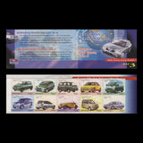 Malaysia 2001 Malaysian Made Vehicles booklet