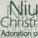 Niue 1970 (Variety) 2½c Christmas with double green