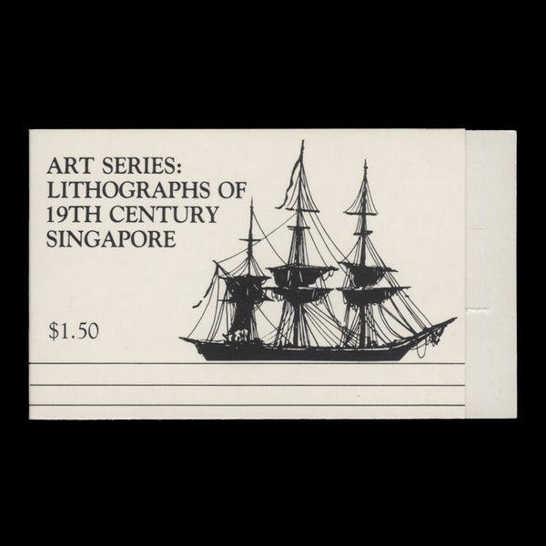 Singapore 1990 19th Century Lithographs booklet