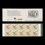 Singapore 1991 Garden Birds booklet