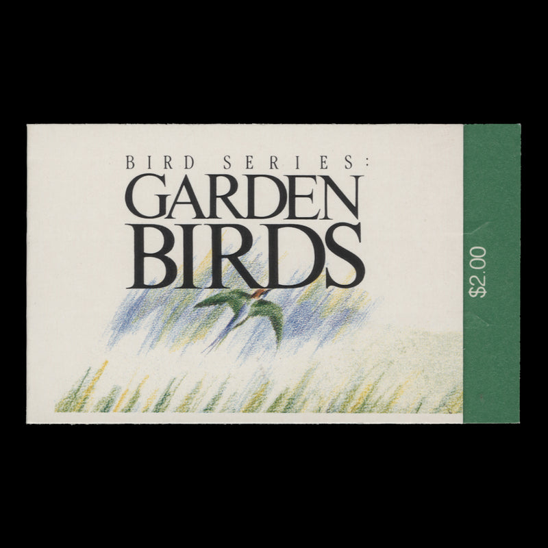 Singapore 1991 Garden Birds booklet