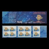 Singapore 2001 Tropical Marine Fish booklet