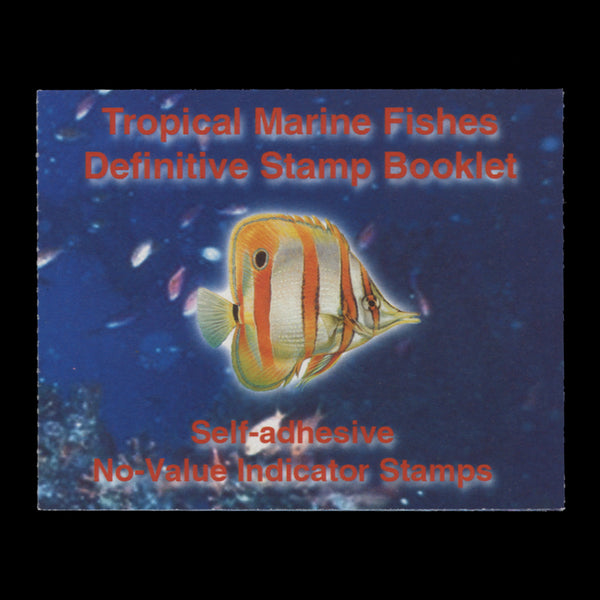 Singapore 2001 Tropical Marine Fish booklet