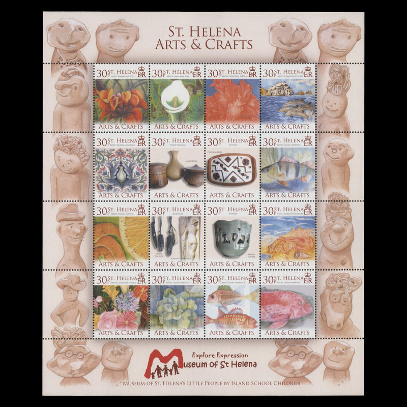 Saint Helena 2006 (MNH) Arts & Crafts sheetlet