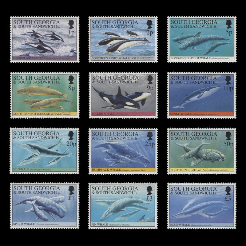 South Georgia 1994 (MNH) Whales and Dolphins