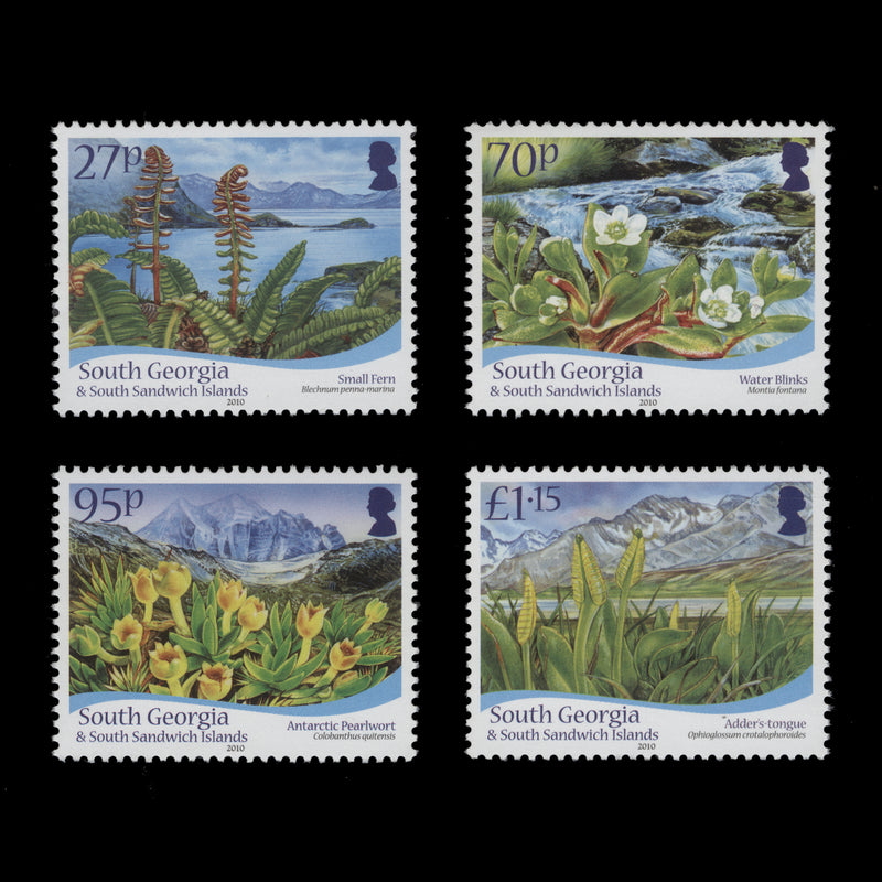 South Georgia 2010 (MNH) Flora set