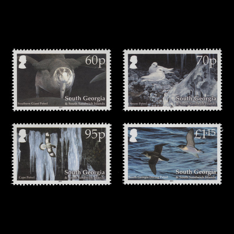 South Georgia 2011 (MNH) Petrels set