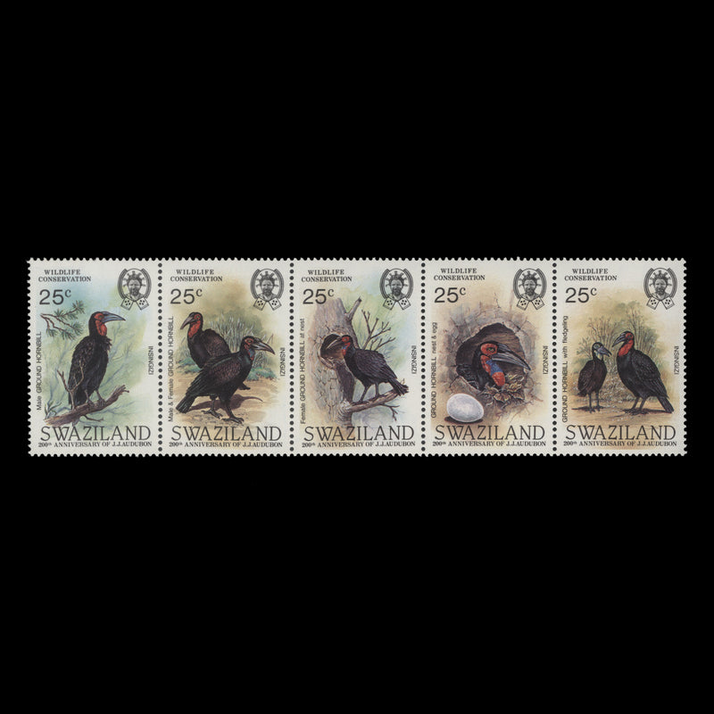 Swaziland 1985 (MNH) Wildlife Conservation strip