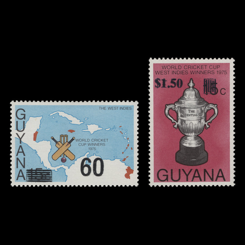 Guyana 1983 (MNH) World Cricket Cup provisionals