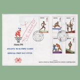 Kenya 1996 Olympic Games, Atlanta imperf proofs on presentation card