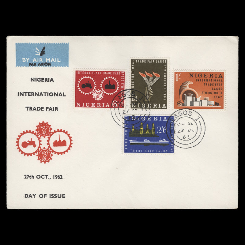 Nigeria 1962 International Trade Fair first day cover, LAGOS