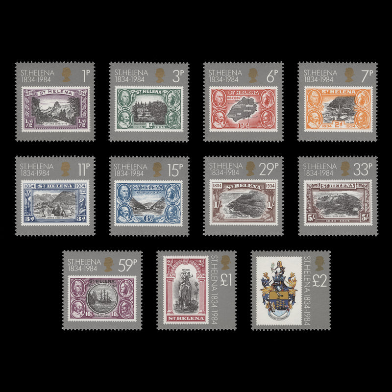 Saint Helena 1984 (MNH) British Colonisation Anniversary definitives