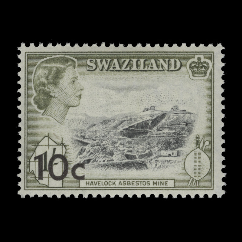 Swaziland 1961 (MNH) 10c/1s Havelock Asbestos Mine