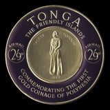 Tonga 1963 (Proof) 2s9d Gold Coinage Commemoration