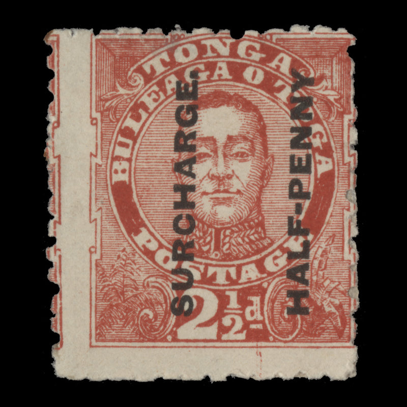 Tonga 1895 (Unused) ½d/2½d King George II