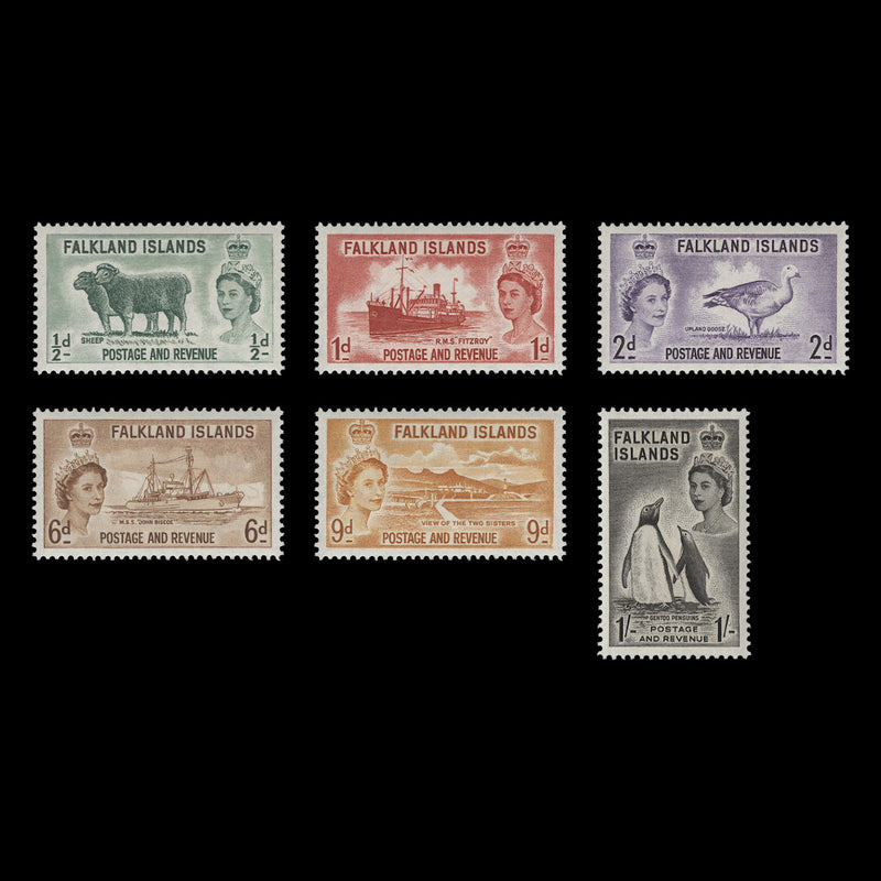 Falkland Islands 1955 (MNH) Definitives