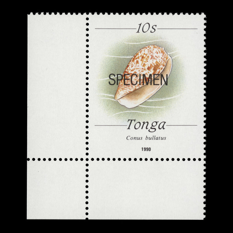 Tonga 1990 (MNH) 10s Bubble Cone SPECIMEN single