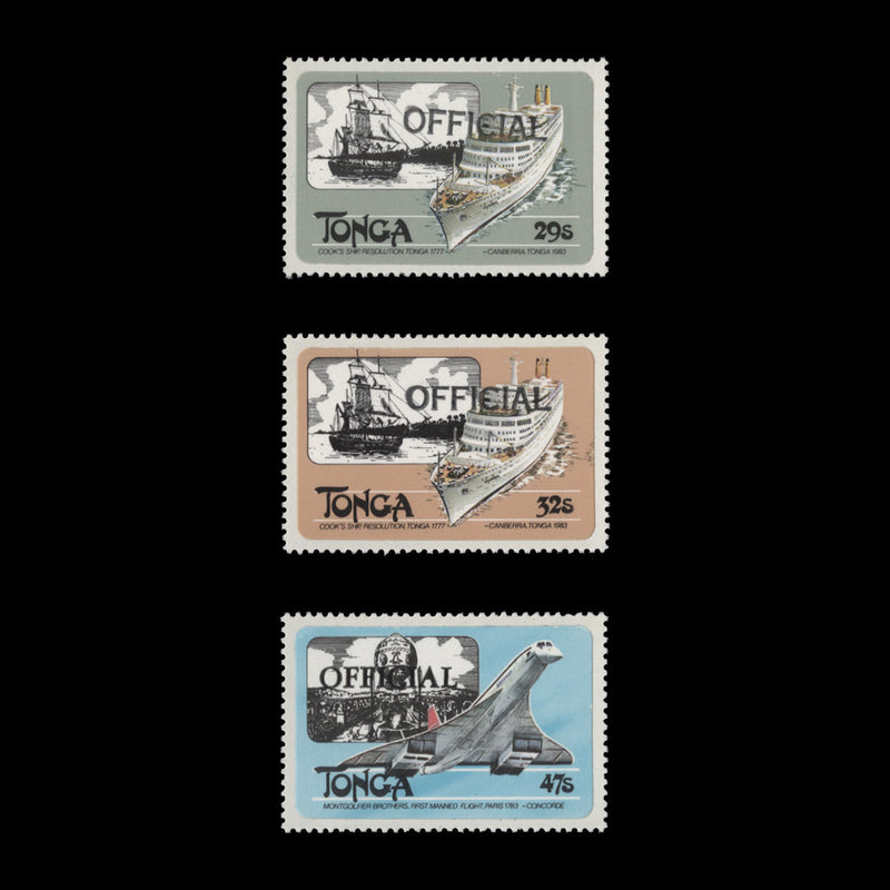 Tonga 1983 (MNH) Sea & Air Transport Officials