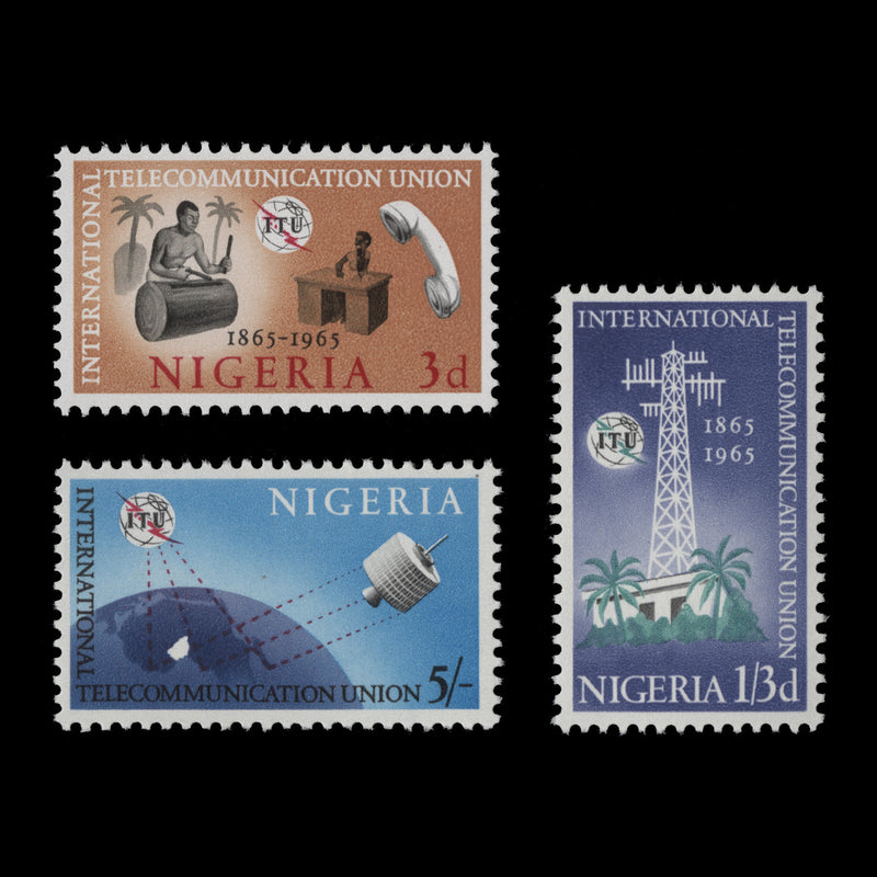 Nigeria 1965 (MNH) ITU Centenary