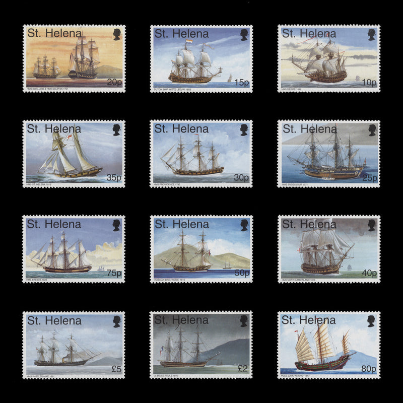 Saint Helena 1998 (MNH) Maritime Heritage Definitives