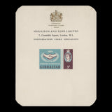 Gibraltar 1965 (Proof) International Co-operation Year presentation cards