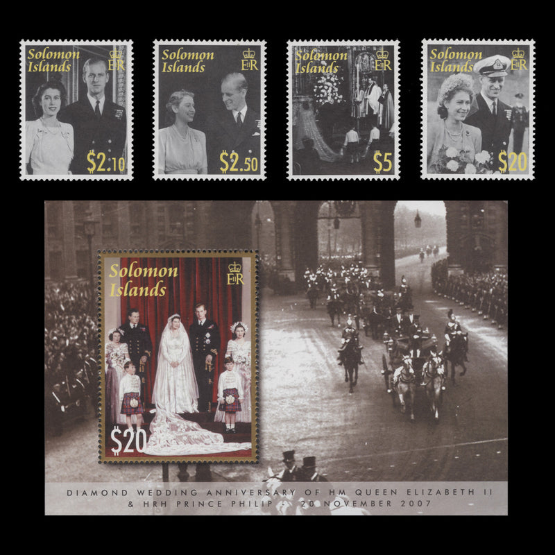 Solomon Islands 2007 (MNH) Royal Diamond Wedding