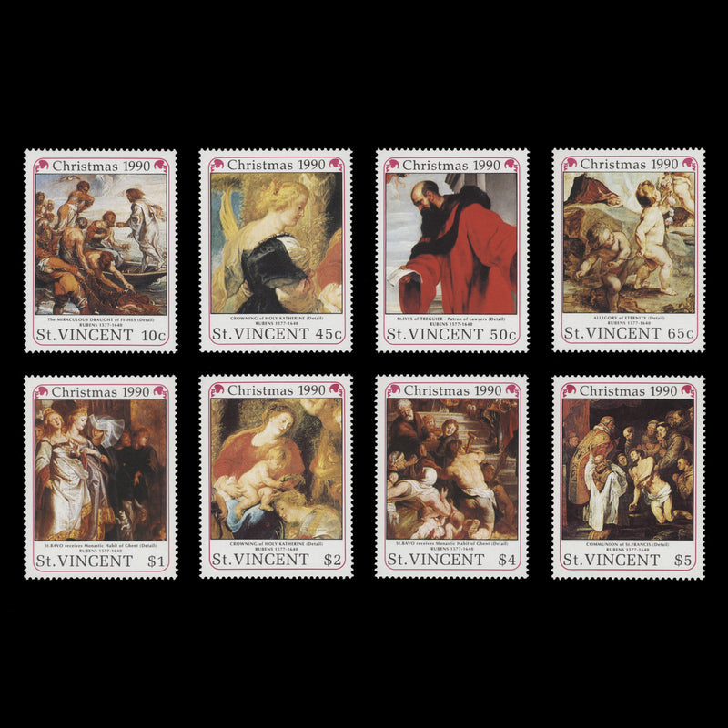 Saint Vincent 1990 (MNH) Christmas