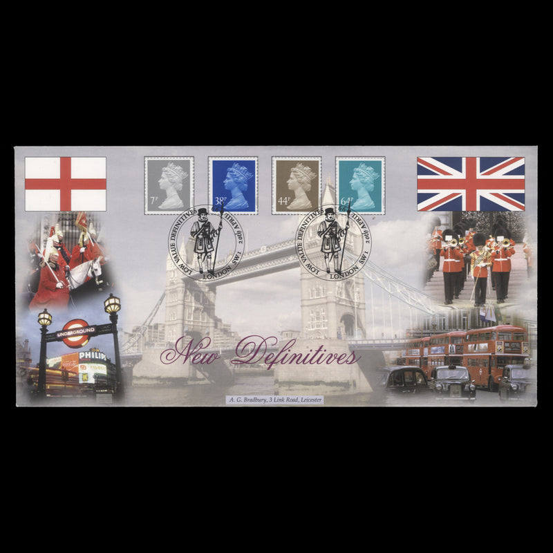 Great Britain 1999 Definitives first day cover, LONDON