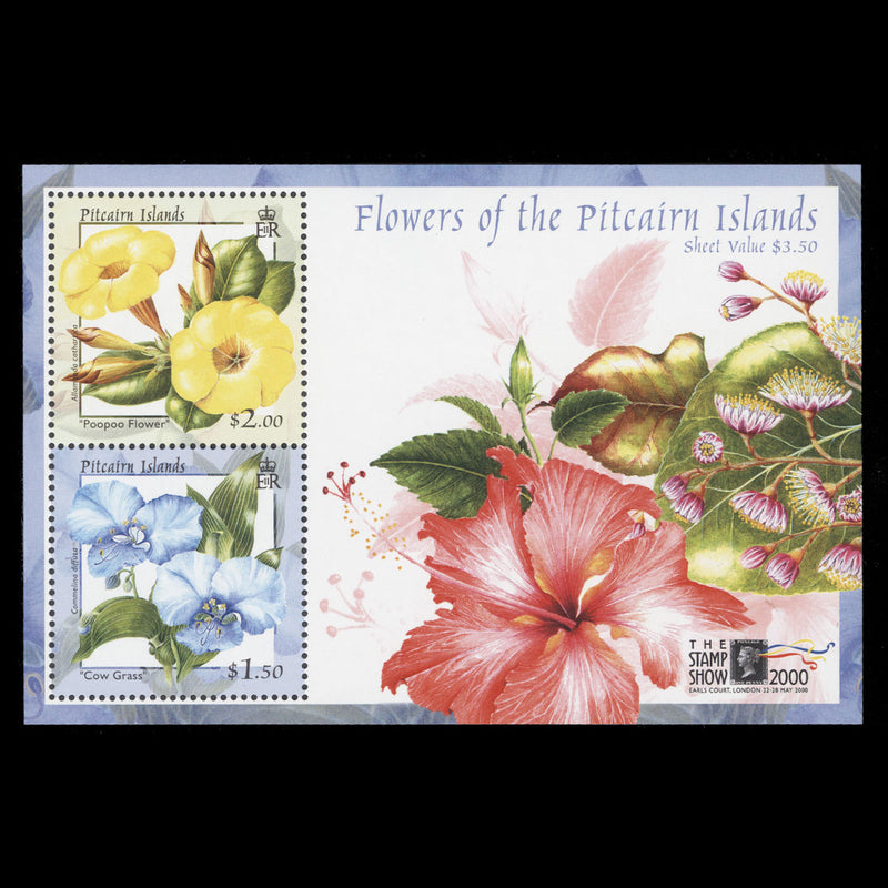 Pitcairn Islands 2000 (MNH) Flowers Definitives