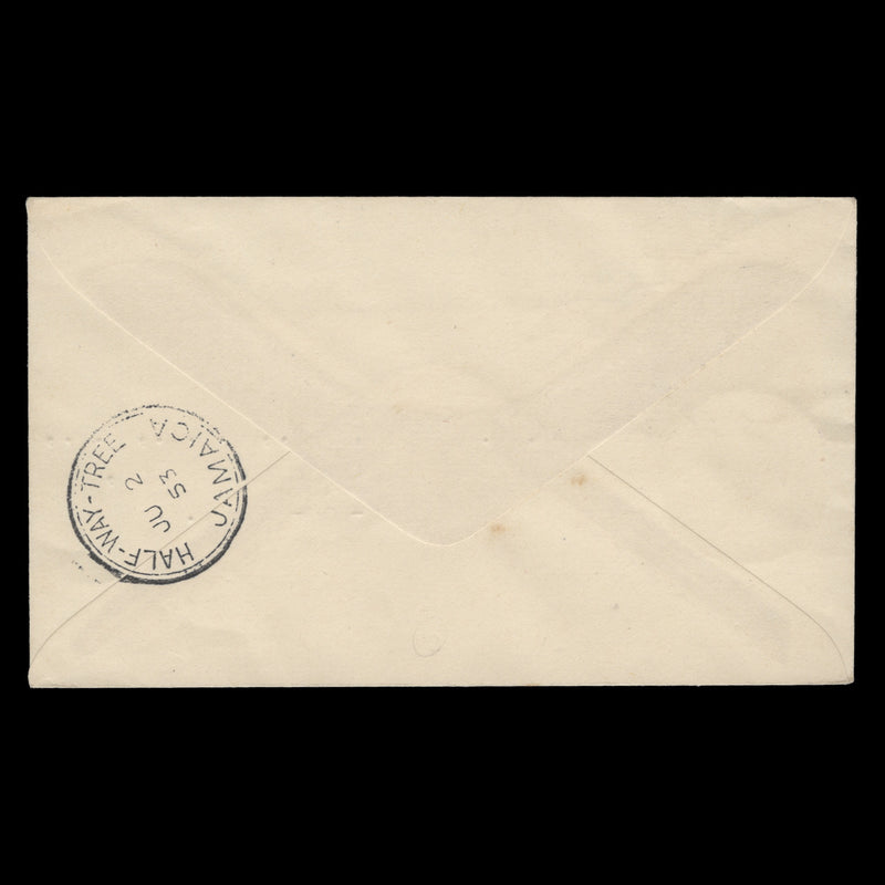 Jamaica 1953 (FDC) 2d Coronation, KINGSTON