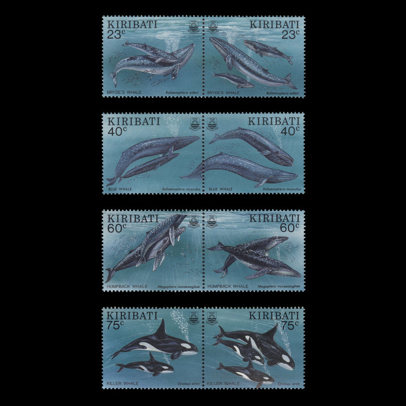 Kiribati 1994 (MNH) Whales set