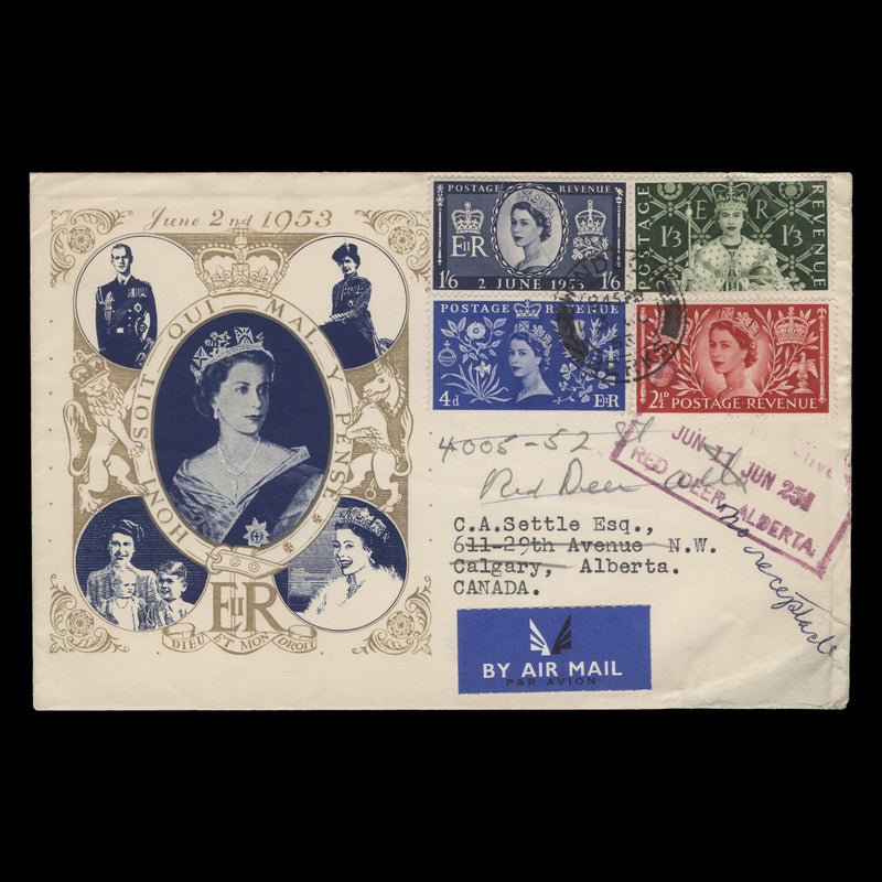 Great Britain 1953 Coronation first day cover, WINDSOR