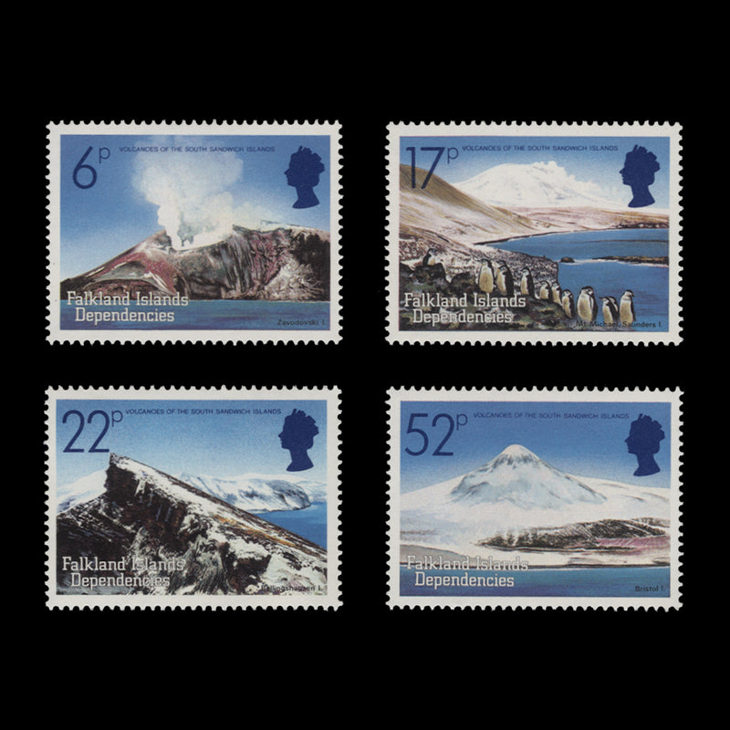 Falkland Islands Dependencies 1984 (MNH) Volcanoes