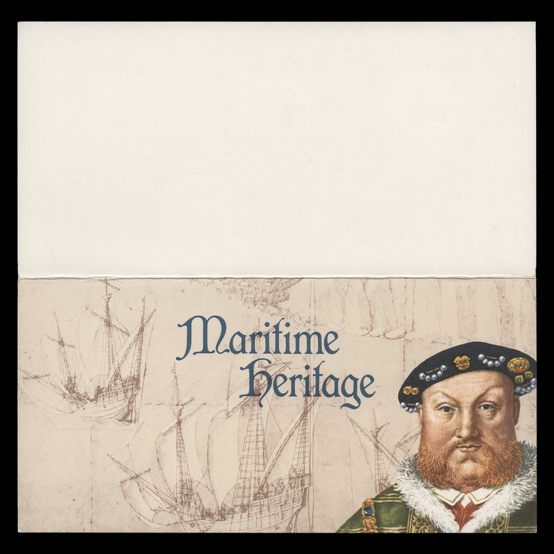 Great Britain 1982 Maritime Heritage presentation folder