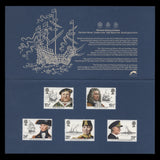 Great Britain 1982 Maritime Heritage presentation folder