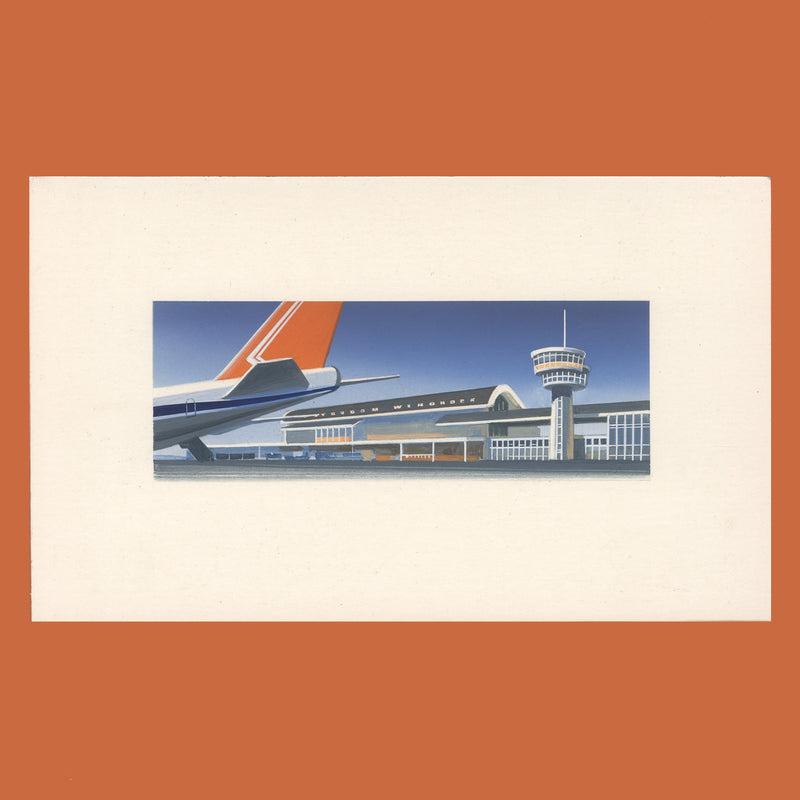 South West Africa 1977 J G Strijdom Airport composite artwork