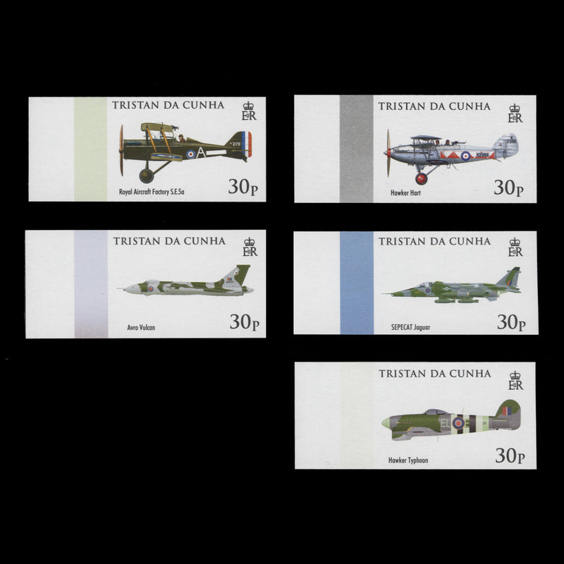 Tristan da Cunha 2008 RAF Anniversary imperf proofs