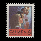 Canada 1969 (Variety) 6c Christmas missing black