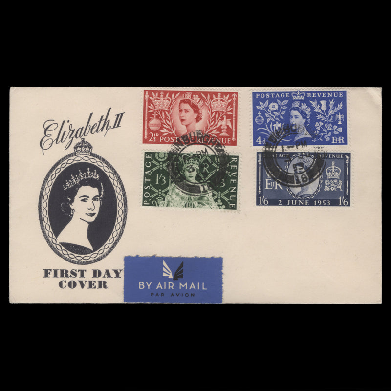 Great Britain 1953 Coronation first day cover, SOUTHAMPTON